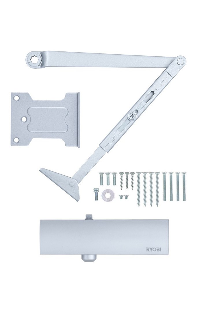 Дотягувач накладний RYOBI 1200 D-1200P(U) SILVER UNIV_ARM EN_2/3/4 80кг 1100мм FIRE
