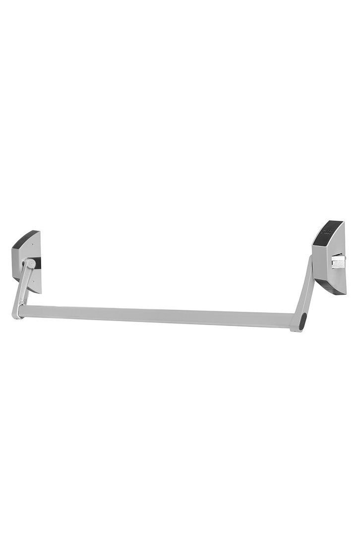 Замок TESA для евакуаційного виходу накладний GLOBAL1S 1 Locking GG 1200мм 8x8мм G: silver (RAL9006)/G: silver (RAL9006)