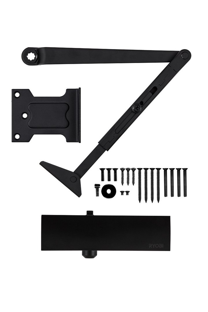 Дотягувач накладний RYOBI 1200 D-1200P(U) BLACK UNIV_ARM EN_2/3/4 80кг 1100мм FIRE