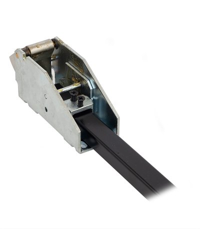 Замок TESA для евакуаційного виходу накладний GLOBAL2S 2 Locking NR 1200мм 8x8мм N: black (RAL 9005)/ R: red (RAL 3000)