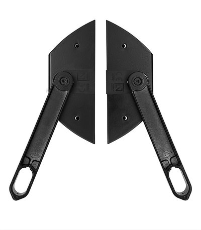 Замок TESA для евакуаційного виходу накладний GLOBAL1S 1 Locking NR 1200мм 8x8мм N: black (RAL 9005)/ R: red (RAL 3000)