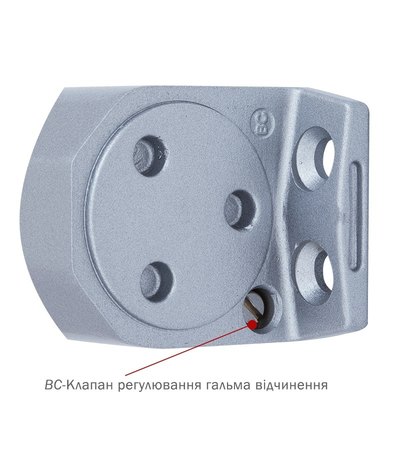 Дотягувач накладний RYOBI 2000 D-2055V SILVER BC UNIV_ARM EN_3/4/5 до_100кг 1250мм FIRE