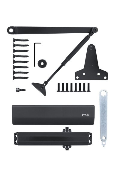 Дотягувач накладний RYOBI 2000 D-2055V ANTHRACITE BC UNIV_ARM EN_3/4/5 до_100кг 1250мм FIRE