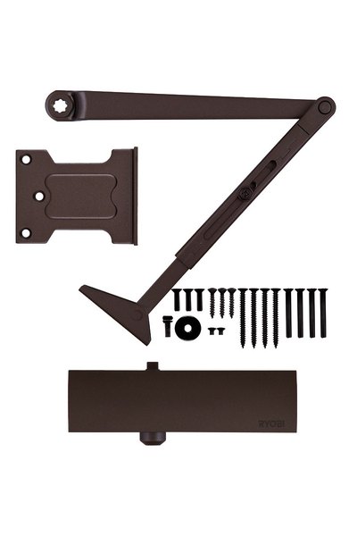 Дотягувач накладний RYOBI 1200 D-1200P(U) DARK_BRONZE UNIV_ARM EN_2/3/4 80кг 1100мм FIRE