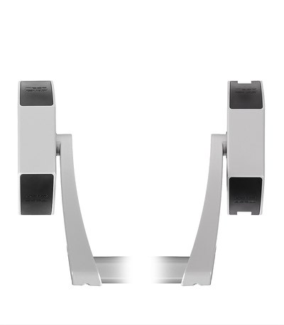 Замок TESA для евакуаційного виходу накладний GLOBAL2S 2 Locking GG 1200мм 8x8мм G: silver (RAL9006)/G: silver (RAL9006)