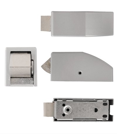 Замок TESA для евакуаційного виходу накладний GLOBAL2S 2 Locking GG 1200мм 8x8мм G: silver (RAL9006)/G: silver (RAL9006)