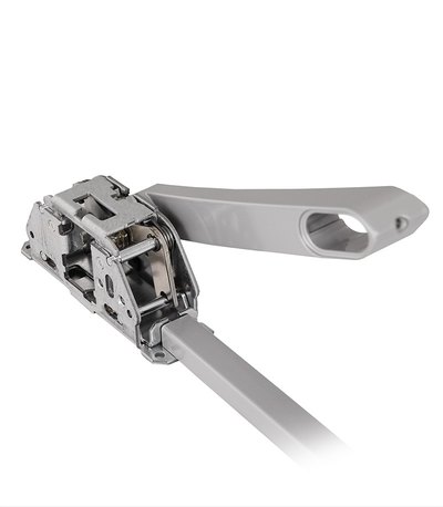 Замок TESA для евакуаційного виходу накладний GLOBAL2S 2 Locking GG 1200мм 8x8мм G: silver (RAL9006)/G: silver (RAL9006)