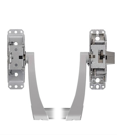 Замок TESA для евакуаційного виходу накладний GLOBAL1S 1 Locking GG 1200мм 8x8мм G: silver (RAL9006)/G: silver (RAL9006)