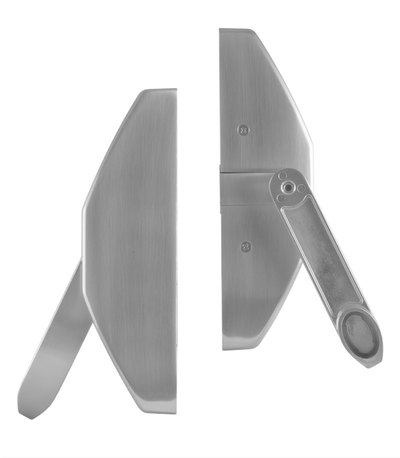 Комплект SANTOS для евакуаційного виходу 1300SS-3 1 Locking SATIN NICKEL/STAINLESS STEEL 900мм 9x9мм із замком J530-T та ручкою B002SS mov
